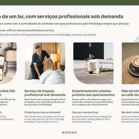 Nomah - Aptos Por Temporada Na Vila Nova Conceicao Sao Paulo Dış mekan fotoğraf